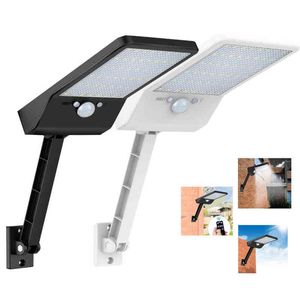 LED LM LME SOLAR STREET STREET WALL lampe PIR MOTION CAPTEUR GARDINE SÉCURITÉ EMPRÉPERSIR RÉLOCE COMMANDE GARAGE LUMINE SOLAR J220531