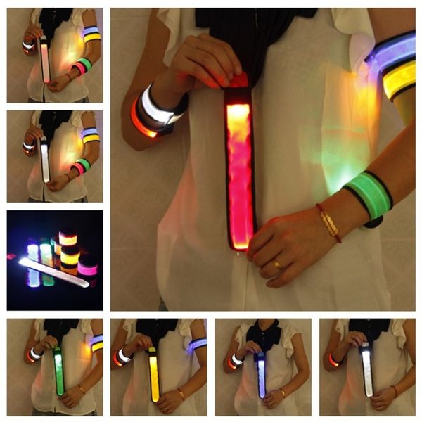 Pulsera luminosa LED Party Favor deporte al aire libre luminiscencia brazalete luminoso-Bracelet T9I002076