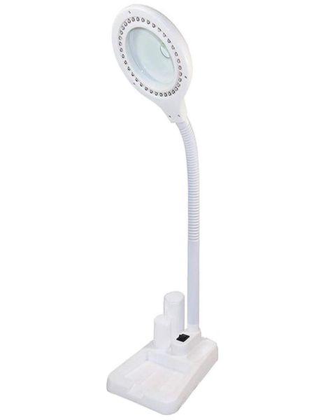 Lampe loupe LED loupe 5 X 10X et lampe de bureau loupe réglable Portable avec lumière pour les personnes âgées lire C098933632