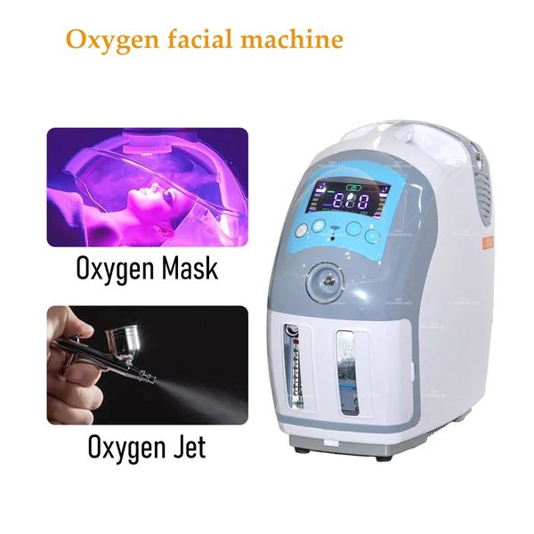 Máscara LED Domo O2toDerm, máquina de oxígeno para terapia Facial, máscara en forma de cúpula, dispositivo Facial con chorro de oxígeno, Derma Peel, fabricante de oxígeno O2toderm