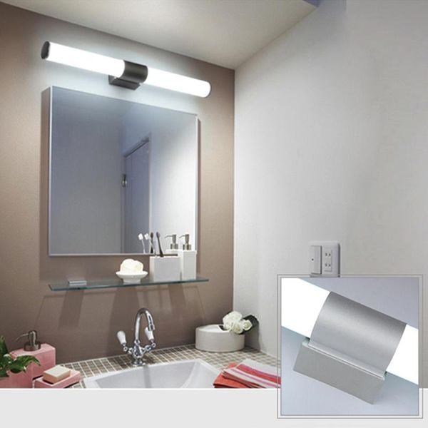 Luz Led para espejo, lámparas de pared impermeables para baño, 12W, 16W, 22W, tubo de AC85-265V, iluminación moderna para lámpara de baño