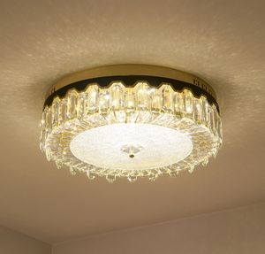 LED Moderne Crystal Ronde Designer Kroonluchter Verlichting Luster Suspension Luminaire Lampen voor Foyer