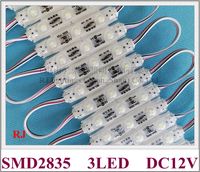 Module LED pour la lettre de canal de signe Super LED Module Light DC12V 1.2W 140lm SMD 2835 63 mm x 13 mm PCB en aluminium Sixi￨me g￩n￩ration