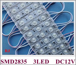 LED-modulelicht voor tekenbrief DC12V 71 mm * 15 mm * 8 mm SMD 2835 3 LED 1,8 W 180 lm IP65 Waterdichte diffuse reflectielens 2024