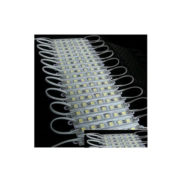 Módulos LED Modo de retroiluminación 500X para lámpara de cartelera Luz 5050 SMD 6 LED 120 lúmenes Verde / Rojo / Azul / Cálido / Blanco Impermeable Ip65 DC 12V DHVWB