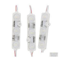 LED -modules IP68 SMD 5630 LED -modus Lichte advertentielamp 1.5W 3LEDS Teken achtergrondverlichting Waterdichte 12V witte chip druppel leveringslichten otudo