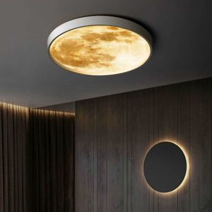 LED Moon plafondlamp voor slaapkamer kinderen moderne verlichtingsarmatuur keuken woonkamer verlichting gang gang gangpad trap 0209