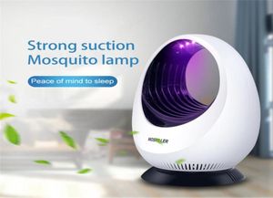 LED Muggen Killer Lamp Pocatalyst Muggenval Mute USB Elektronische Bug Zapper Insect Killer Repellent Home Office Mosquito K7116580