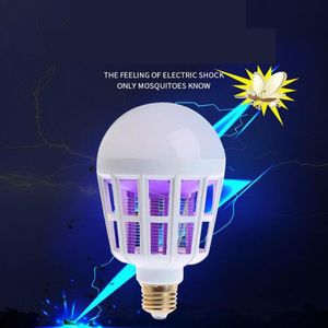 LED moustique tueur ampoule 20W AC 220V E27 prise éclairage domestique insecte piège ampoule bébé dormir veilleuse intérieur extérieur