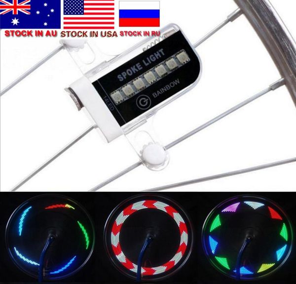 Motorcycle LED Cycling Bicycle Bike Wheel Signal pneu Player Light 30 Modifications Accessoires de cyclisme6456847