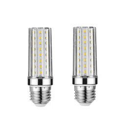 Led Muifa Bombillas de maíz B22 Lámpara de araña Luz de vela E27 Lámpara 2835 SMD110V 220V Blanco cálido 3000K Blanco frío 6500K Natures White 4000K crestech