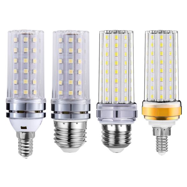 LED-Muifa-Maisbirnen, 12 W, LED-Kerzenlampenäquivalent, dekorativer Sockel, E14, E26, E27, B22, Mais, 3-farbig, dimmbare LEDs, Kronleuchterlampen, Warmweiß 3000 K, usalight