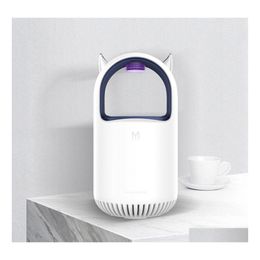 Led Multi-Functional Lights Brelong Little Devil Mosquito Light Purple Wave Silent No Radiation Killer Escape Night White Drop Deliv Otfhz