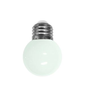 Bombillas LED de noche G45 E26 E27 Base 1W Luz LED Bombilla Blanco cálido 3000K No regulable Lámpara de globo Ventilador de techo Araña Luz de tocador AC120V usastar