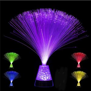 LED nachtlampje Kleurrijke optische fiber lantaarn atmosfeer lamp USB batterijen thuis festival bruiloft artikel