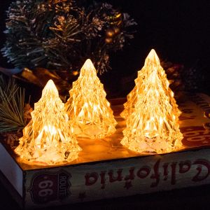 Led Night Light Electronic Candle Lights Christmas Night Light voor sfeerverlichting Wedding Party Decoratie