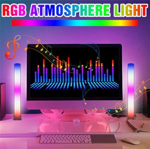 LED Nightlights RGB Neon Light Music Sound Control Slaapkamer nachtlampje voor huizendecoratie Voice Activated Rhythm Lights