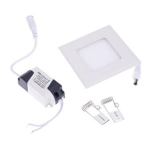 Rond carré LED panneau lumineux encastré cuisine salle de bains plafonnier AC85-265V LED Downlight blanc chaud/blanc froid livraison gratuite