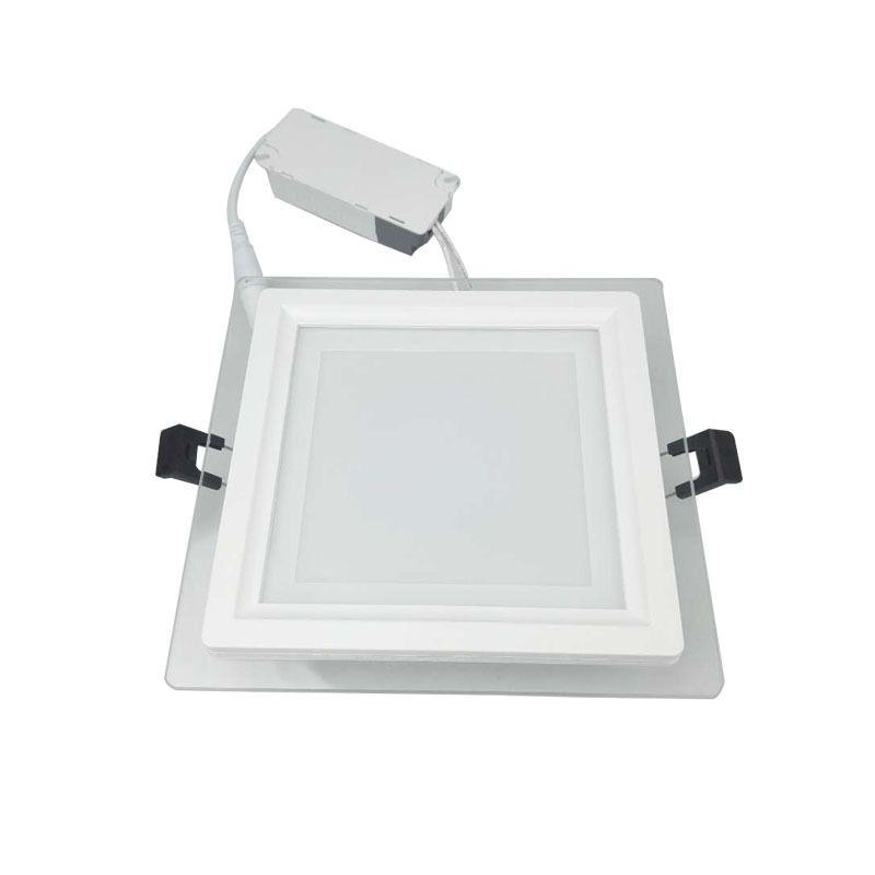 Led Panel Lights Recessed Dimmable Glass Downlights 6W 12W 18W 24W 30W Led Panel Lights Round Square 85-265V Drop Delivery Lights Ligh Otea5