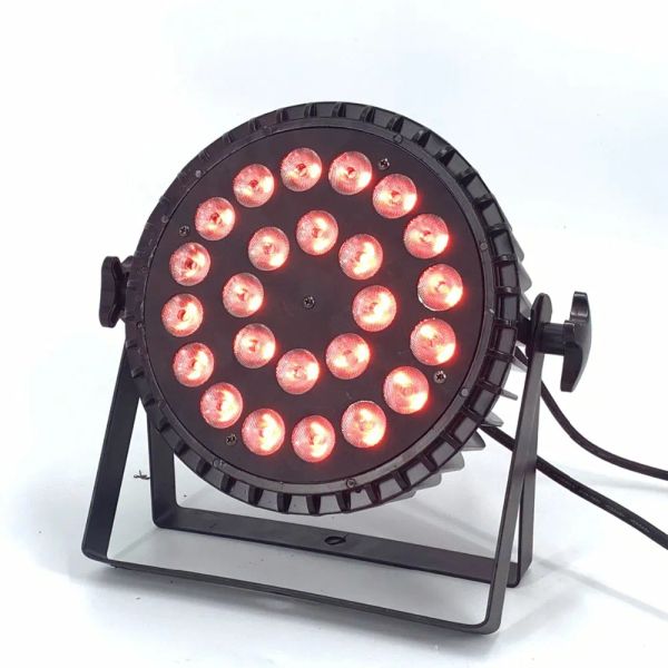 LED Par 24x18W RGBWA ultravioleta 6 en 1 LED para escenario profesional luz con cabezal móvil RGBW 4 en 1 iluminación escenario foco borroso 12 LL