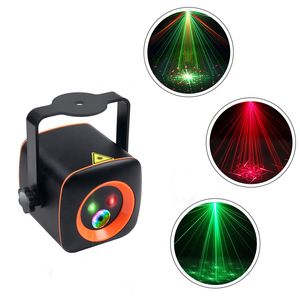 Luces de fiesta LED Mini Disco DJ Light para fiesta Proyector láser Luz con control remoto para Xmas Club Cumpleaños Karaoke Bar Dance Fiesta de Halloween LED Stage Light