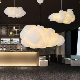 LED hanglamp hangende wolken licht kinderkamer verlichtingsarmatuur moderne wolk kroonluchter slaapkamer