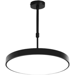 Pipe à LED Pendant lampe minimaliste de salle à manger ronde salle d'étude suspendue