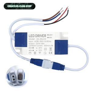 LED Voeding Driver 1W 3W 4W 7W 8W 12W 18W 25W 36W 300mA Verlichting Transformers Voor LED Power Licht Paneel Licht Downlight DIY