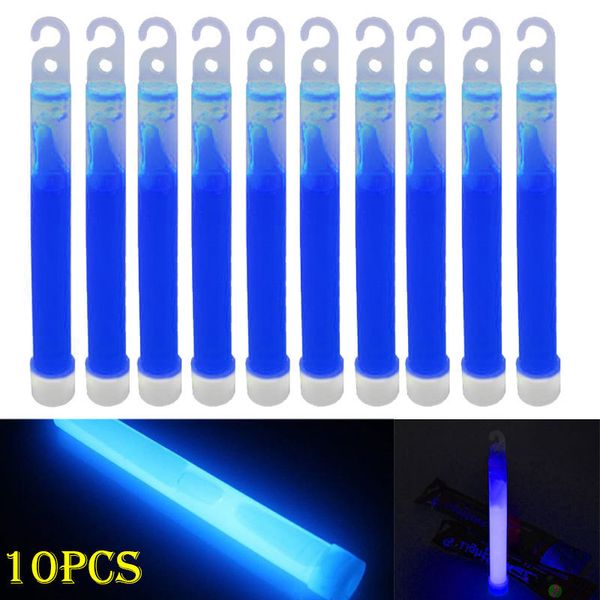 Led Rave Toy 10pcs 6inch Bâtons Lumineux De Qualité Industrielle Bâton Lumineux Kpop pour La Fête Camping Lumières Glowstick Chemical Fluorescent Stars Shine 230605