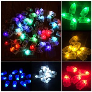 LED RAVE Toy Balloon LED Flash Luminous Lamps High Bright Balloon Decor Licht Mini Multi-gekleurde feest Bruiloft Bar Supply