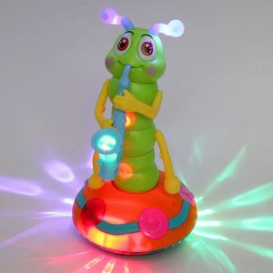 Led Rave jouet danse Saxophone drôle électrique musique jouets avec lampes de poche LED pour enfants bébé sons jeu 231007