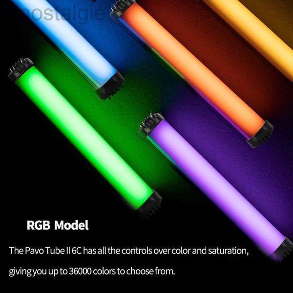 LED RAVE TOY RAG RVB Photographie Éclairage vidéo Stick Light Stick Wand avec stand de trépied Party Colorful LED Fill Light Handheld Flash Speedlight 240410