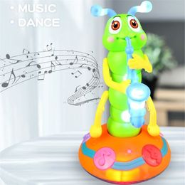 Led Rave Speelgoed Saxofoon Speelgoed Vroeg Leren Elektrisch Dier Batterij Aangedreven Cultiveren Verbeelding voor Kid Kinderen 231027