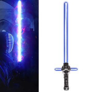 Led Rave Toy Z30 80cm RGB Lightsaber Laser Sword Toys Light Saber 7 Color Kids Soundfonts Force FX FOC Blaster Jedi Gift Y2303