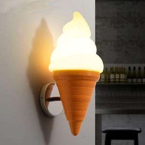 Led restaurant muurlamp ijs melk thee winkel kinderkamer slaapkamer 7w