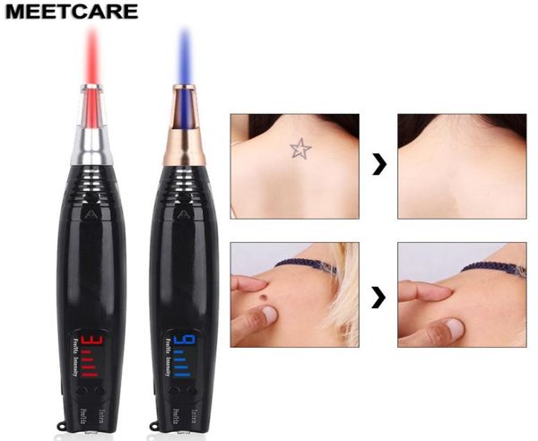 LED Scar Tattoo Repose stylo Freckle Mole Dark Spot Pigment Tattoo Removal Beauty Machine Pro Repair Picosecond Pen6414735