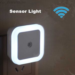 LED Sensor Besturing Nacht Licht Lamp Toilet Wandverlichting Baby Slaapkamer Lamp Achtergrondverlichting Kast Kast Licht Trap Veranda Licht HKD230812