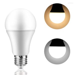 Ampoule de lampe à capteur LED, du crépuscule à l'aube, marche/arrêt automatique, Globe lumineux AC85-265V, pour la maison, le porche, le couloir, le bureau