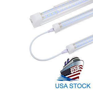  Luz de tubo integrada LED T8 6500K luces de tienda de utilidad blancas superbrillantes techo y debajo del gabinete