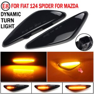 LED Side Repeater Marker Richtingaanwijzer Flasher Voor Mazda 6 Mazda6 GH Mazda5 CW Premacy RX-8 MX-5 Fiat 124 Spider