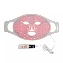 Led Skin Rejuvenation) Trending Home Gebruik Verjonging LED MASK GEZICHT 4 kleuren LED Light Therapy Mask LED gezichtsmasker