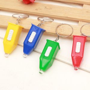 LED Small Hand Electric Blu-Ray Check Money Light Key FOB Check Money Lamp Stall Hot Sales One Dollar Shop Koop Groothandel