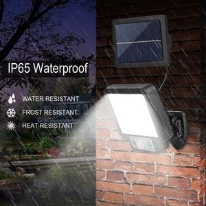 LED Solar Floodlights Split Wall Lamp 3 Mode Waterproof Motion Sensor Lamps Garden Street Lighting Solar Lamp For Garden Security Wall Light