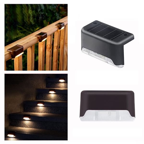 Luces LED solares para jardín, lámpara para cubierta exterior, lámparas para cercas impermeables, cercas de hierro forjado, patio delantero IP65, blanco frío/blanco cálido, oemled