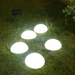 LED Solar Outdoor Luminous Dome Light Landschap Hemisperische tuin Decoratie Licht Hotel Garden Kerstpad Decor Decor