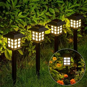LED Solar Pathway Lights Gazon Lamp Outdoor Solar Lamp Decoratie voor Tuin/Yard/Landschap/Patio/Oprit/Loopbrug Verlichting