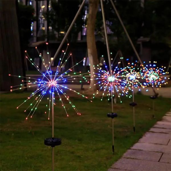 LED SOLAR SOLOR FILLES DE FEUILLE DE FEUX DÉCINIRES DE JARDIN