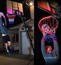 LED Solar Sensoractivated Light Strip Basketball Hoop 41 Bevestiging helpt bij Night Lamp2681006