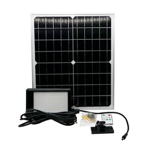 LED Solar Split Wall Lamp Waterdicht Buiten Desk tot Dawn Lights Garden Street Lighting voor beveiligingsmuurlicht met afstandsbediening