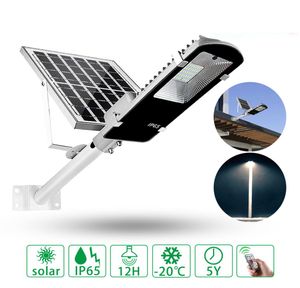 LED Solar Street Light Outdoor Industrial Light Panel solar Panel solar Control remoto 200W 100W 70W 40W 20W LECT STREET LAMP8768676